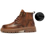 Ботинки Martin унисекс Kangaroo Head, цвет Khaki Fleece-lined - фото 10