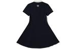 Женское платье с коротким рукавом Kappa, темно-синий черный-906 - фото 3