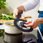 Greenpan Click Chef сотейник, 16 см, синий - фото 4