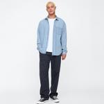 Рубашка мужская светлая потертая GAP, Light Washed - фото 4