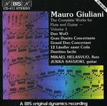 CD диск Giuliani / Helasvuo / Savijoki: Complete Works for Flute & Guitar 1 - фото