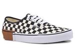 Кроссовки authentic 'gum block checkerboard' Vans, белый - фото 3