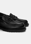 Лоферы PULL&BEAR LOAFERS, Black - фото 5