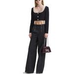 Трикотаж Женская Черная Self-portrait - фото 4