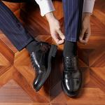 Туфли мужские низкие черный Help - фото 10