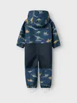 Name It Комбинезон Softshell "NMMALFA08 SOFTSHELL SUIT AOP1 FO NOOS", цвет Dark Denim - фото 4