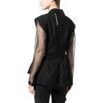 Feng Chen Wang Женский деловой костюм черный, Black - фото 5