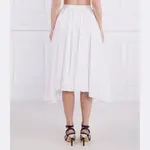 Юбка из хлопкового поплина Michael Kors, белый - фото 3