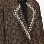 Куртка женская коричневая FENDI - фото 4