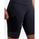 Леггинсы Craft Pro Trail Short, черный - фото 4