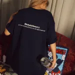 Футболка унисекс Rickyisclown, темно-синий - фото 4