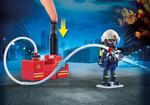 PLAYMOBIL, Пожарные с огнетушителем, 9468 - фото 3