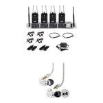 CAD GXLIEM4 Quad-Mix In-Ear Wireless Monitoring System Kit with - фото