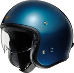 Реактивный шлем Shoei jo, Blue - фото