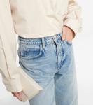 Джинсы Le High N Tight с широкими штанинами Frame, Bilson Rips - фото 4