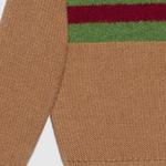 Детский свитер Gucci, коричневый - фото 5