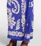 Платье макси с принтом пейсли Etro, Blu - фото 5