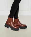 Ботинки-челси женские Tommy Hilfiger кожаные, коричневый - фото 2