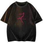 Футболка унисекс Cotton, черный/белый - фото 28