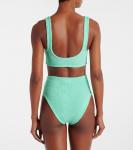 Бикини Nadine Hunza G, Metallic Mint - фото 3