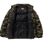 Bape 1st Camo пуховик SS25 A BATHING APE, зеленый - фото 9