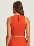 Топ BWLDR HAILE TOP, темно-оранжевый - фото 4