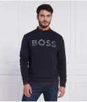 Толстовка Weboss regular fit Boss Orange, темно-синий - фото 3