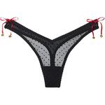 Victoria's Secret Женские стринги 1 упаковка черные - фото