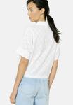 Блуза LolaLiza Button-down blouse, Optical White/White - фото 3