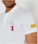 Футболка поло Regular fit Iceberg, белый - фото 4