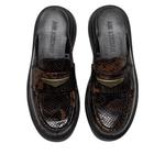 Мюли (WMNS) Air Jordan Mule 'Croc Velvet Brown' - фото 3