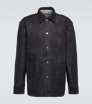 Джинсовая рубашка Jil Sander, синий - фото