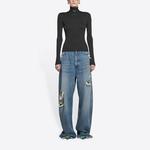 Водолазка женская Balenciaga, черный - фото 6