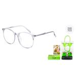 VEGOOS Литой круглый очковый каркас унисекс, Light Brown - фото 7