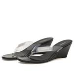 Сандалии на танкетке Coperni, Clear - фото 2