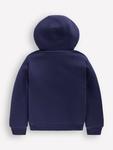 Детская куртка с капюшоном Borg Reversible Mini Boden, Navy - фото 2