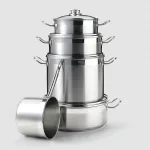 Профессиональная кастрюля для Bra, сталь - фото 5