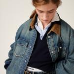 Джинсовая куртка-пуховик Miu Miu, синий - фото 4