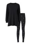 Пижама SET - Pyjama set Ellos Collection, черный - фото