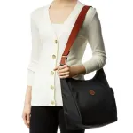 LONGCHAMP Сумка-полумесяц через плечо, Black - фото 4