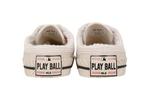 Playball Mule Canvas Shoes Unisex Low-Top White Mlb - фото 5