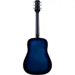 Электроакустическая гитара Mitchell Launch D75S Dreadnought, синие градиентные тона - фото 4