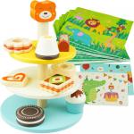 Деревянная подставка для детского печенья и кексов. KinderSafe - фото