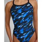 Купальник TYR Durafast Elite Diamondfit Triadic, синий - фото 8