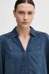 Джинсовая блузка Mos Mosh, темно-синий - фото 4