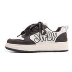 Обувь для скейтбординга Jifffly унисекс, Черно-белый - фото 15