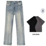 Джинсы унисекс Xinyinsu, синий - фото 31