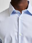 Рубашка Slim Fit на пуговицах SELECTED SLHEthan, небесно-синий - фото 3