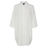 Платье Vero Moda Natali Long 3/4 Sleeve, белый - фото 3