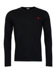 Лонгслив U.S. POLO ASSN. Shirt, черный - фото